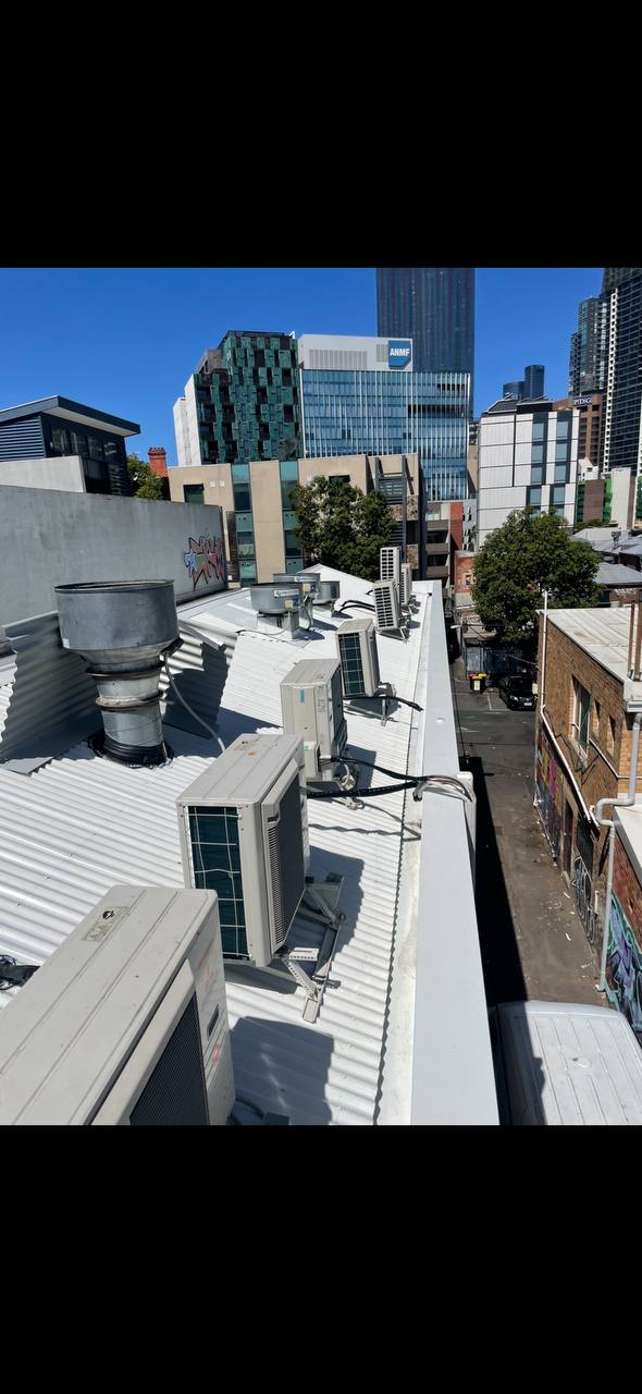 After - Commercial Metal Roof Restoration Melbourne CBD