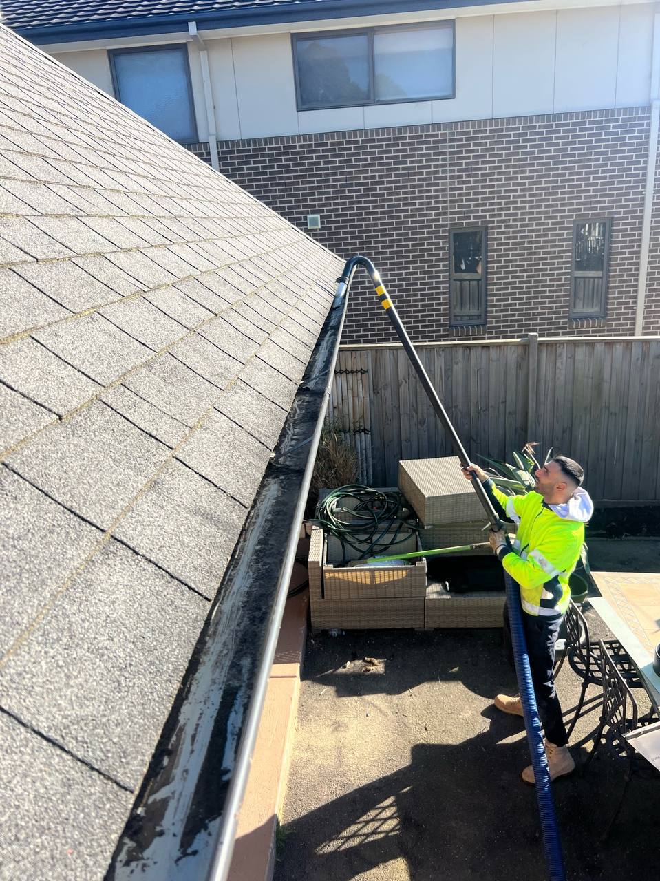 Professional gutter vacuum cleaning service in Melbourne